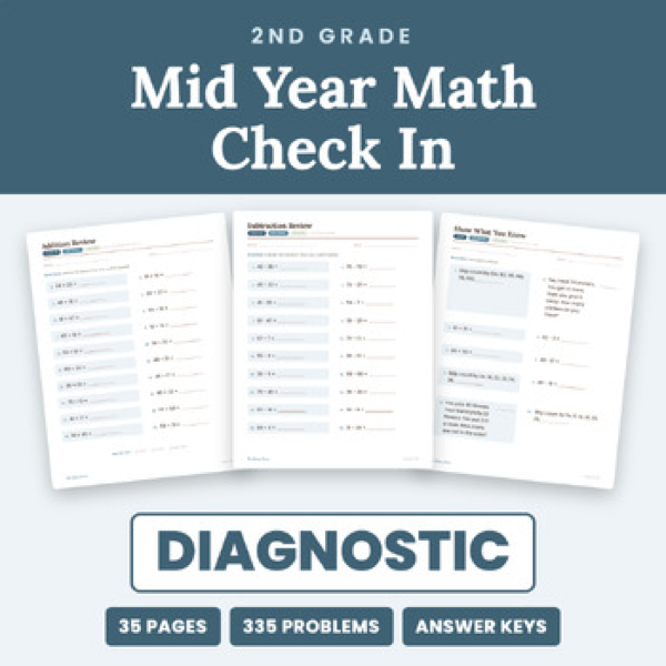Cover of Mid Year Math Check In